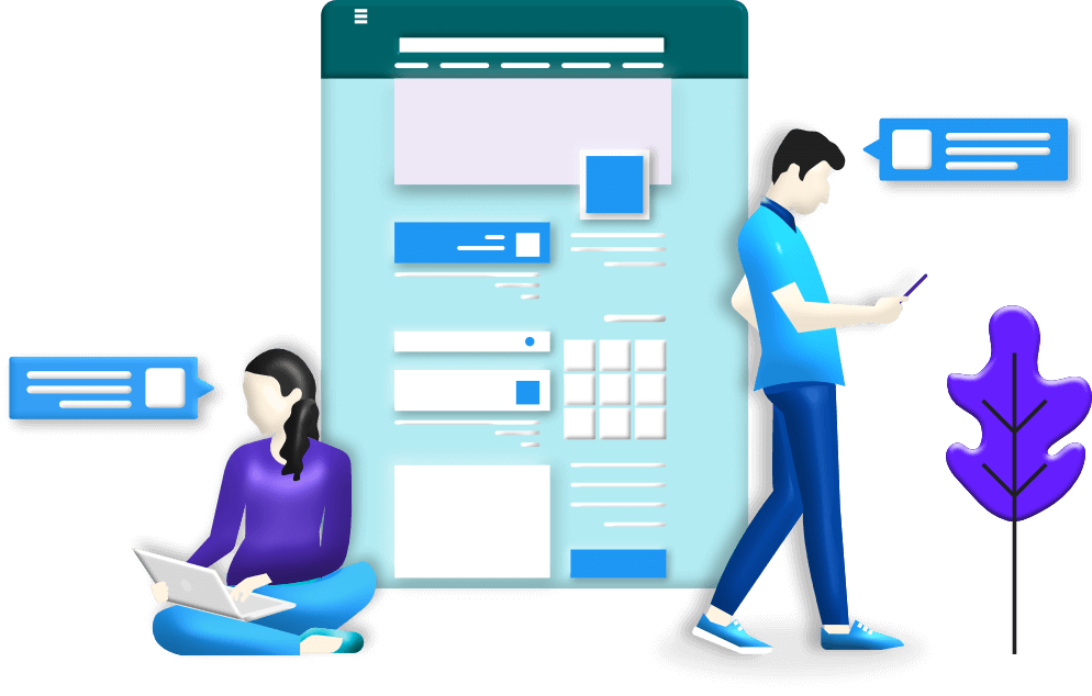 Testimonials illustration